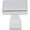 Elements 1" Overall Length Polished Chrome Square Hadly Cabinet Knob 449PC - alternate 7